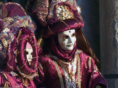 Ostatki wenecja - zabawa karnawaowa w wenecji